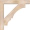 Ekena Millwork Balboa Block Smooth Bracket w/ Offset Brace, Douglas Fir, 7 1/2"W x 44"D x 44"H BKT0806X44X44BOA05SDF - alternate 4